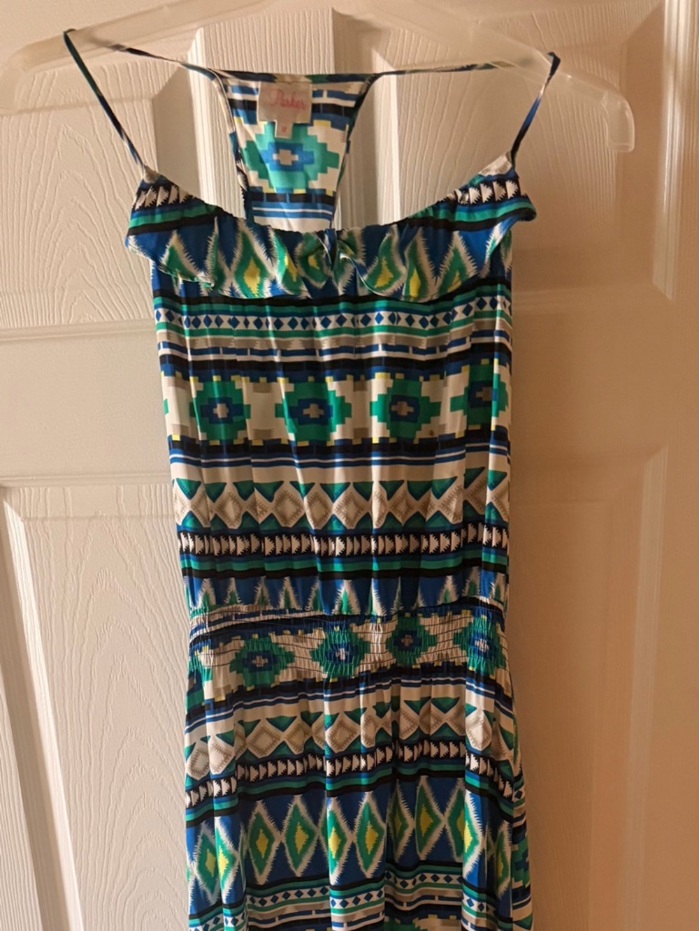 Parker Geometric Maxi Dress
